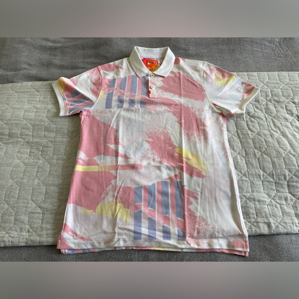 Nike Challenge Court Polo Agassi Size Small